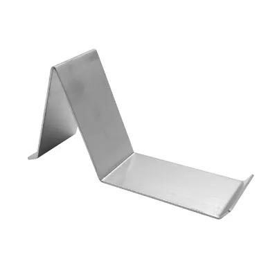 Chevalet de présentation inox 4,5 x 16,5 x 8 cm - Présentoir chaussure - Présentoirs à chaussures