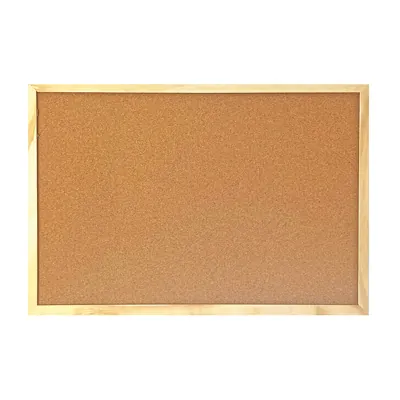 Tableau liège avec cadre en bois - Tableaux liège