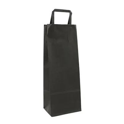 Sacs kraft 1 bouteille  - Sacs pour bouteilles de vin-1