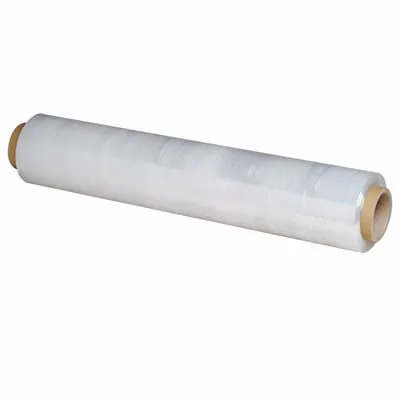 Film étirable manuel tri-couches transparent 17 microns 45 cm x 270 m - Films étirables manuels