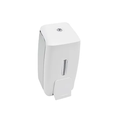 Distributeur de savon liquide mural professionnel ABS 800ml blanc - Distributeur de savon-1