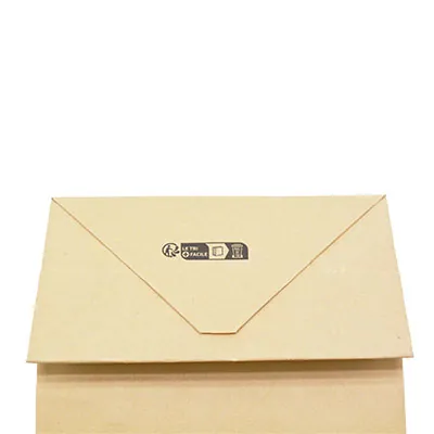 Sac SOS kraft brun 13 + 7 x 24 cm, paquet de 250 - Sacs SOS-2