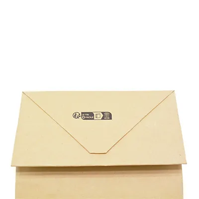 Sac SOS kraft brun 13 + 7 x 24 cm, paquet de 250 - Sacs SOS-5