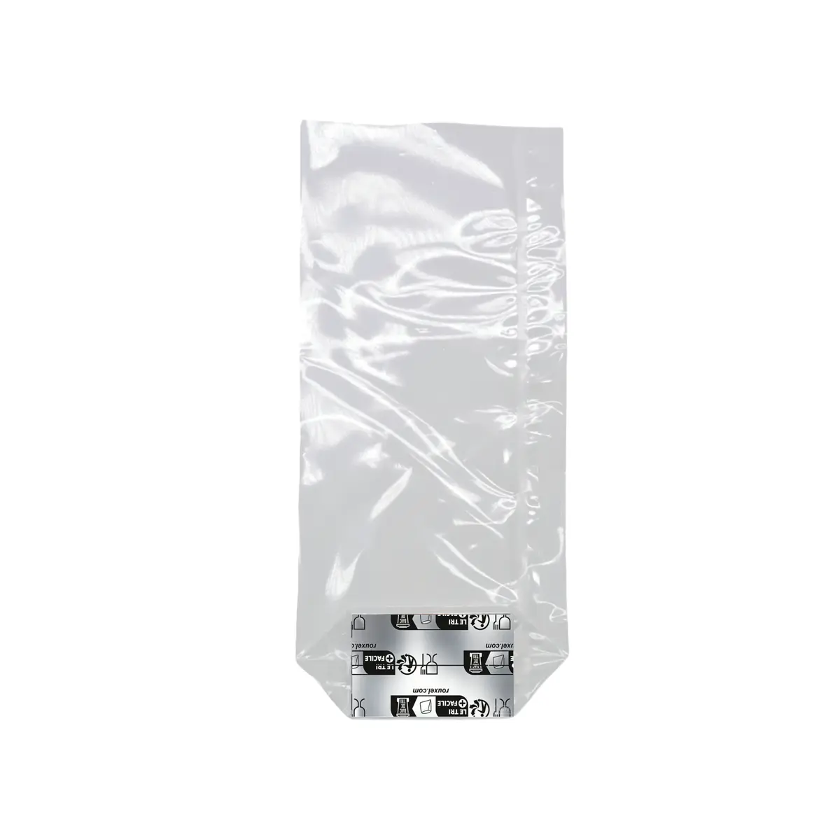 Sachet transparent fond carton 10 x 22 cm PEBD 40µ - Sachet confiserie - Sachet bonbons - Lot de 100 - Sachets bonbon, Sachets confiserie