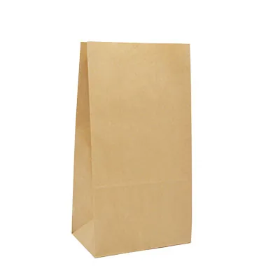 Sac SOS kraft brun 19 + 12 x 36 cm, paquet de 250 - Sacs SOS-1