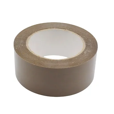 Ruban adhésif polypropylène havane 50 mm x 100 m - Ruban adhésif emballage - Lot de 6 - Rubans adhésifs et dévidoirs-1