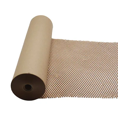 Papier de calage alvéolé Nid d'abeille - 50 cm x 100 m - Kraft, carton ondulé-1