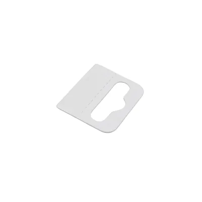 Crochet de suspension auto-adhésif carton blanc 45 x 40 mm, paquet de 100 - Sacs rabats adhésifs