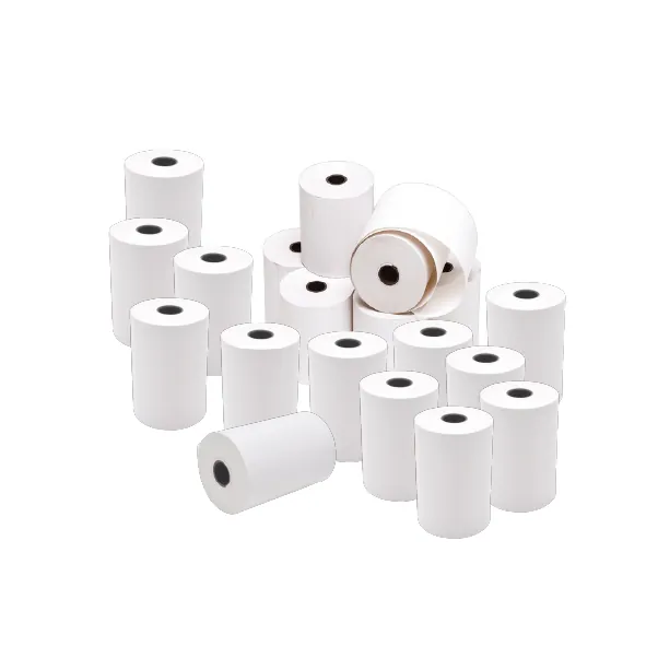 Bobine thermique - Rouleau TPE - Papier thermique 56 x ø 38 mm x L 18 m, mandrin 9,2 mm - Lot de 20 - Rouleaux TPE, Bobines thermiques-3