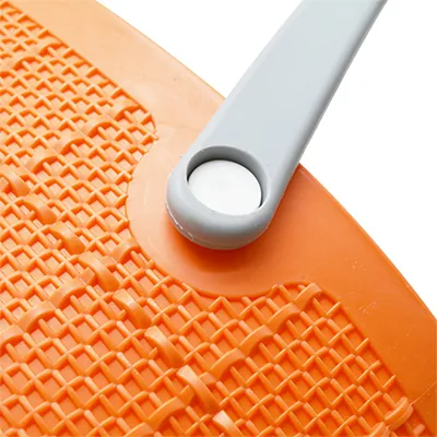 Panier libre-service orange 17 litres - Paniers magasin-1