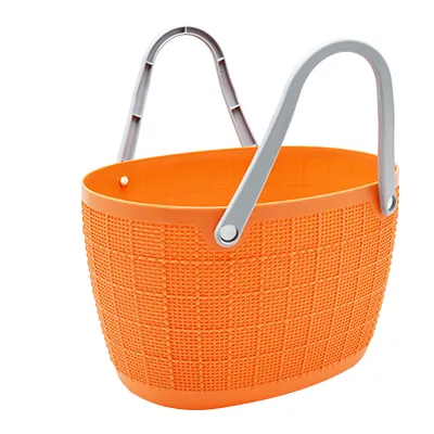 Panier libre-service orange 17 litres - Paniers magasin-2