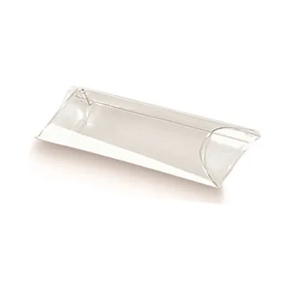 Berlingot confiserie transparent 15 x 4,8 cm PVC - Ballotin chocolat vide - Lot de 10 - Ballotins chocolats