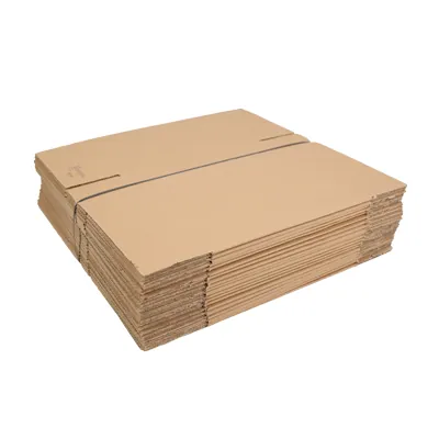 Caisse carton - Caisse américaine carton hauteur variable - carton simple cannelure 30 x 20 x 18/30 cm – Lot de 20 - Caisses américaines cartons-1
