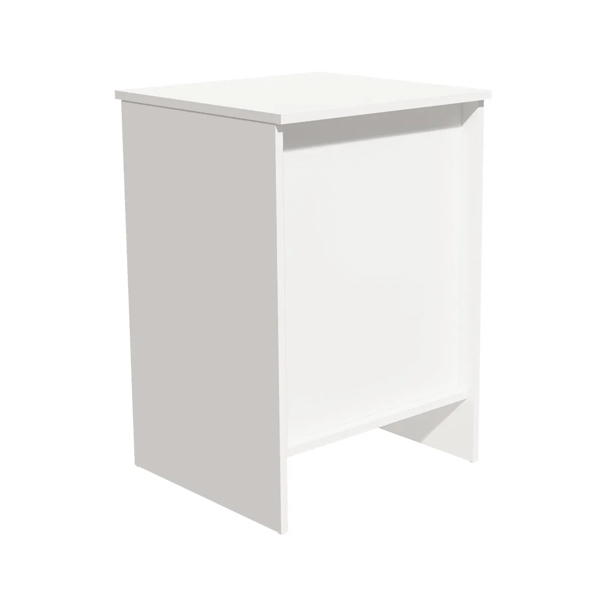 Comptoir d'accueil blanc craie 60 x 52 x 88 cm - Comptoirs One