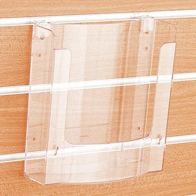 Porte revues A4 - Porte affiches et porte revues pour panneaux rainurés-1