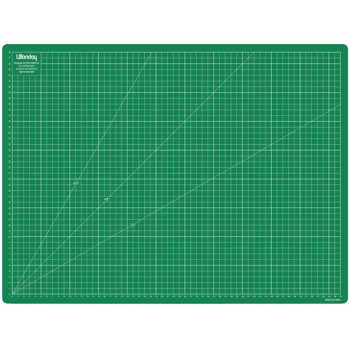 Plaque de découpe quadrillée 60 x 45 cm - Plaques de découpe
