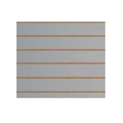 Panneau rainuré Gris clair, entraxe 15 cm - Fonds rainurés Ligne Store