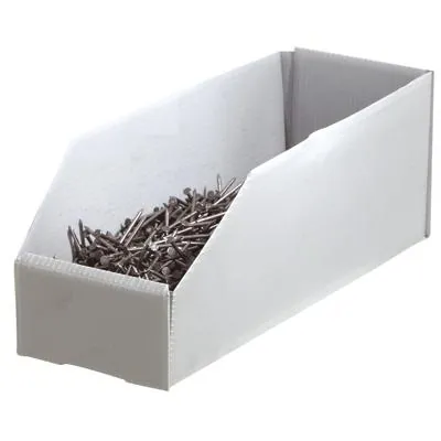 Bac à bec 4,30L PP gris clair 18 x 28 x 10,5 cm - Lot de 10 - Bacs à bec