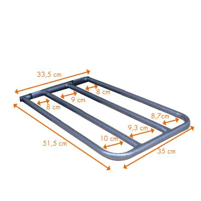 Chariot diable bavette pliable roues pleines 150kg - Diable de transport - Diable manutention - Gris - Chariots diables-1