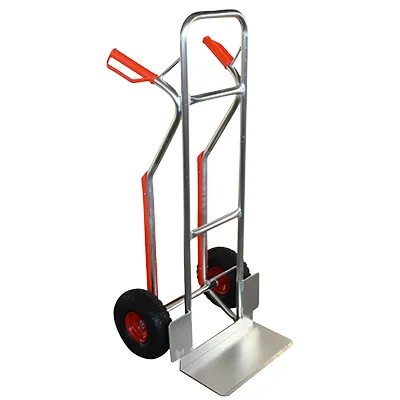 Chariot diable roues pleines 200kg - Diable de transport - Diable professionnel - Gris - Chariots diables