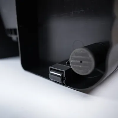 Poubelle à pédale 70 L noire L 45 x P 37,5 x H 65 cm - Poubelles professionnelles-7