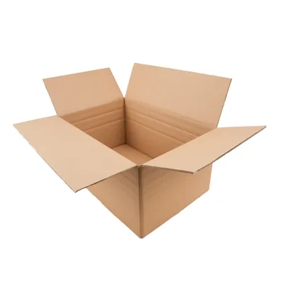 Caisse carton - Caisse américaine carton hauteur variable - carton double cannelure 60 x 40 x 20/30 cm – Lot de 10 - Caisses américaines cartons-4