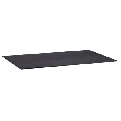 Plateau de table rectangulaire Compact wengé lusaka 110 x 70 cm, fixation universelle - Tables-2
