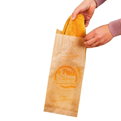 Sacs à pain kraft - Sacs à pain, Sacs baguettes-1