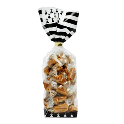 Sachet polypro fond PP Bretagne 10 x 22 cm 35µ - Sachet confiserie - Sachet bonbons - Lot de 100 - Sachets bonbon, Sachets confiserie-1