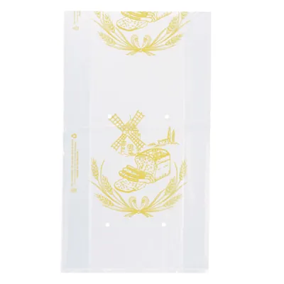 Sac à pain tranché liassé macro-perforé 23 x 40 cm - Sac à pain plastique - Lot de 200 - Sacs à pain, Sacs baguettes