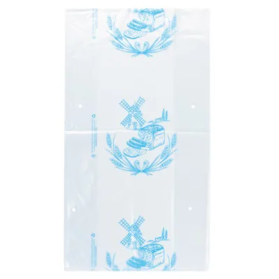 Sac à pain liassé macro-perforé biosourcés Bleu 30 x 55 cm - Sac pain coupé - Lot de 200 - Sacs à pain, Sacs baguettes