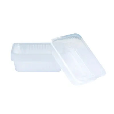 Barquette thermoscellable 750g 19 x 13,7 x 4,5 cm - Barquette scellable - Lot de 100 - Barquettes plastique-1