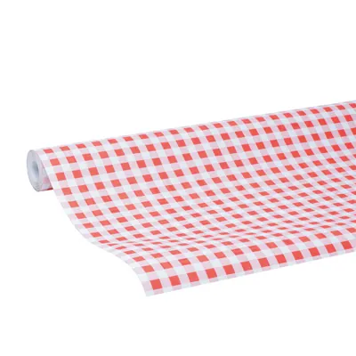 Nappe damassée 1,18 x 25 m 45g/m² - Nappe jetable - Vichy - Nappes en papier