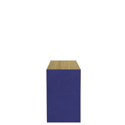 Pochette cadeau kraft vergé bleu marine 7 x 12 cm - Sachet kraft - Lot de 250 - Pochettes cadeaux unies