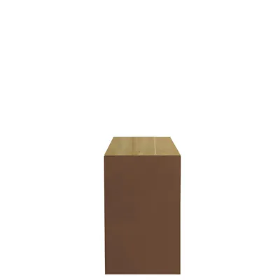 Pochette cadeau kraft vergé marron chocolat 7 x 12 cm - Sachet kraft - Lot de 250 - Pochettes cadeaux unies