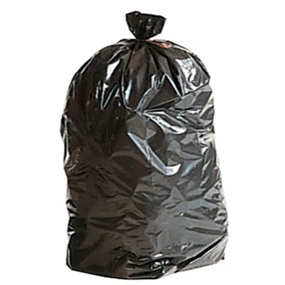 Sac poubelle container 240 litres PEBD avec lien à nouer - Sac poubelle professionnel - Noir - Carton de 100 - Sacs poubelle professionnels