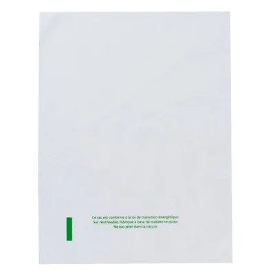 Sac plastique liassé à ouverture décalée transparent 650ml 17 + 3 x 22 cm PEBD 50µ - Lot de 200 - Sacs plastique liassés-1