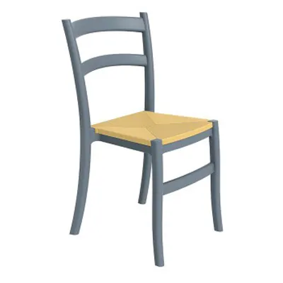 Chaise de réception Tiffany, gris anthracite - Chaises d'intérieur