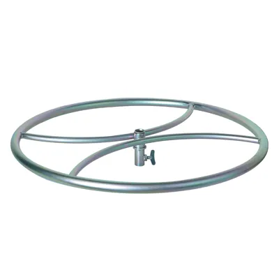 Penderie en cercle ø 70 cm Acier galvanisé - Penderie ronde - Penderie marché - Penderies et accessoires pour parasol