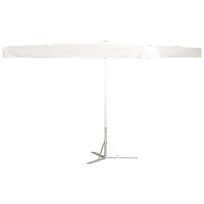 Parasol professionnel de marché - Parasol forain - Blanc - 300 x 250 cm - Parasols de marché, Parasols forains-1