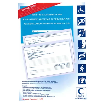 Registre d'accessibilité aux ERP et IOP - Registres de sécurité entreprises et ERP-1