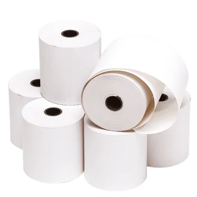 Bobine thermique - Rouleau TPE - Papier thermique 57 x ø 40 mm x L 18 m, mandrin 12 mm - Lot de 20 - Rouleaux TPE, Bobines thermiques-2