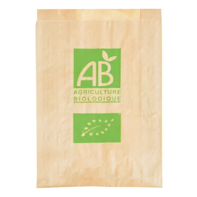 Sac fruits et légumes Bio kraft brun 2kg 20 x 6 x 31 cm - Sac papier primeur - Lot de 1000 - Sacs fruits et légumes