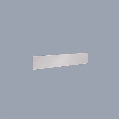 Frontale plexi - Ligne Store blanc pas de 25 mm