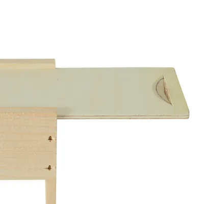 Demi mètre de bières en bois - porte bouteilles de bières 8 bières 33 cl Steinie - Mètres de bières, Emballages pour bouteilles de bières-1