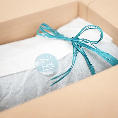 Étiquettes cadeaux adhésives Plaisir d'offrir - Étiquettes cadeaux adhésives-1