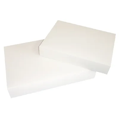 Boite traiteur carton blanc 29 x 20 x 6 cm - Boite plateau traiteur - Boîte pâtissière - Lot de 50 - Boîtes traiteur, Boîtes plateaux traiteur