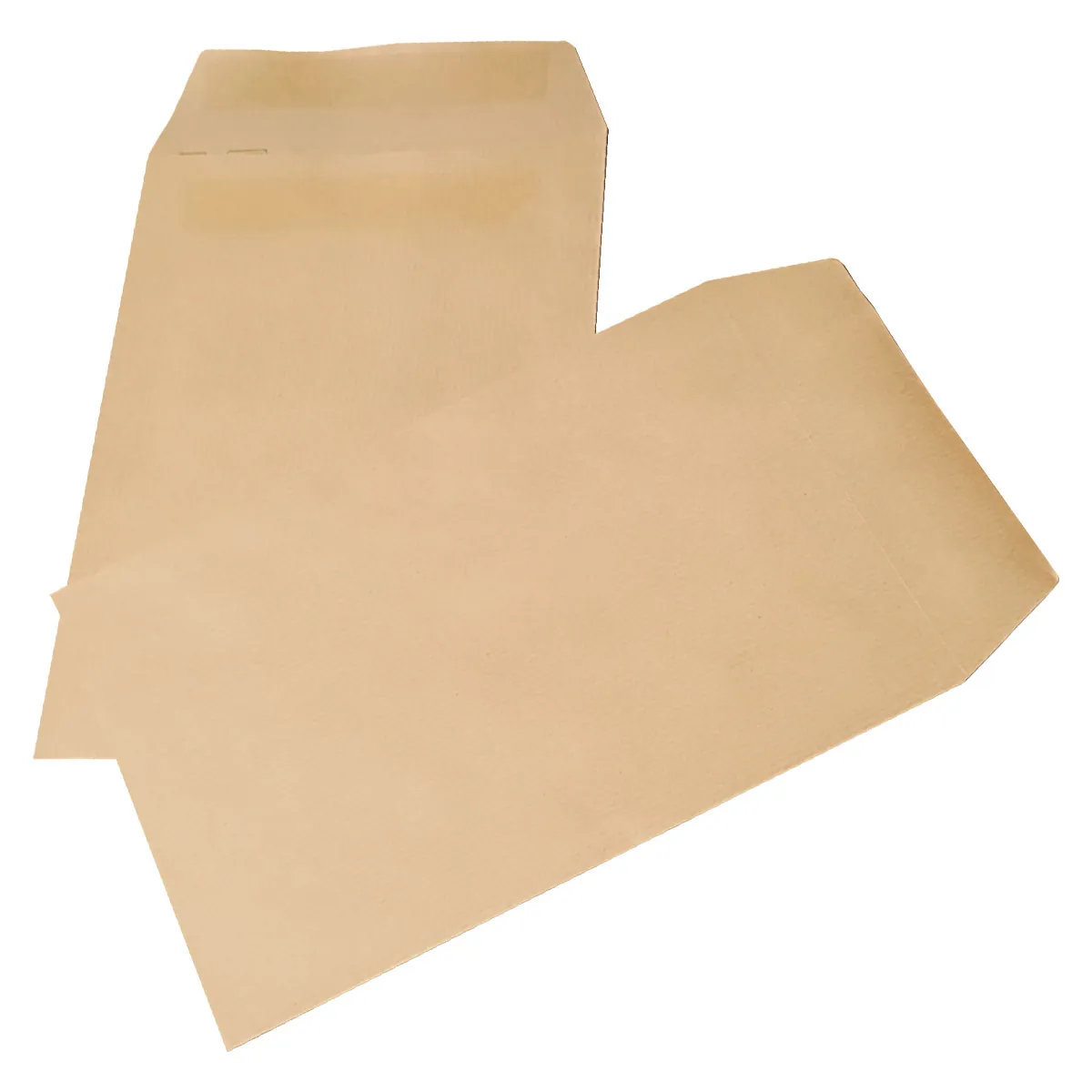 Pochette C5 kraft brun sans fenêtre La Couronne 162 x 229 mm 90g – Boîte de 500 - Pochettes kraft