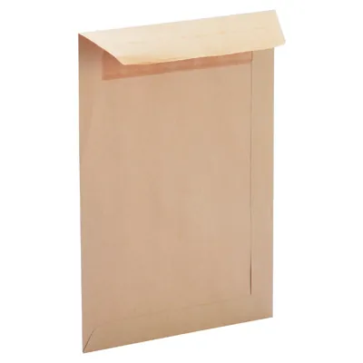 Pochette C5 kraft brun sans fenêtre La Couronne 162 x 229 mm 90g – Boîte de 500 - Pochettes kraft-2