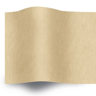 Papier de soie kraft brun 14g/m² 50 x 75 cm, 240 feuilles - Papiers de soie-1